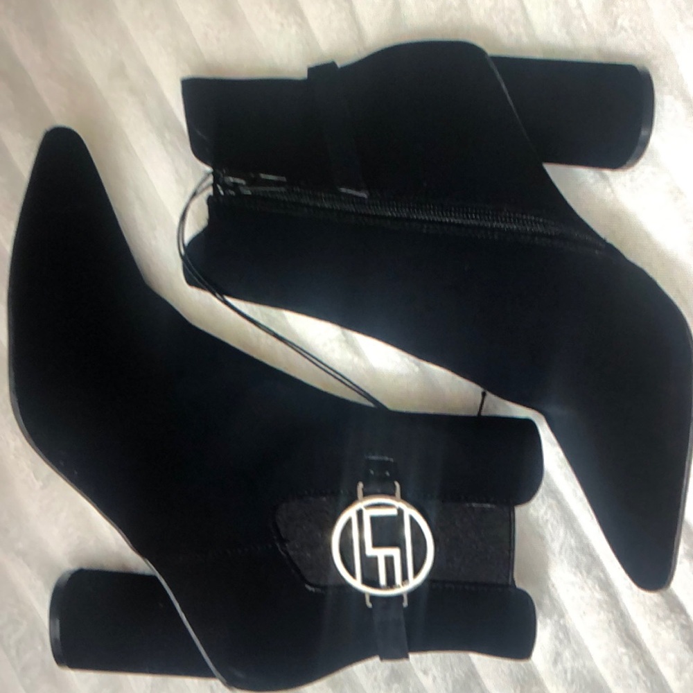 London Fog Heeled Booties